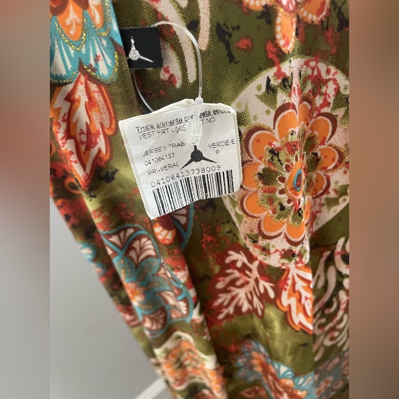 NWT Floral Maxi Dress with Cutout Details - Picture 6 of 8